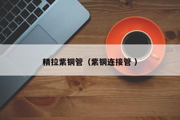 精拉紫銅管（紫銅連接管 ）
